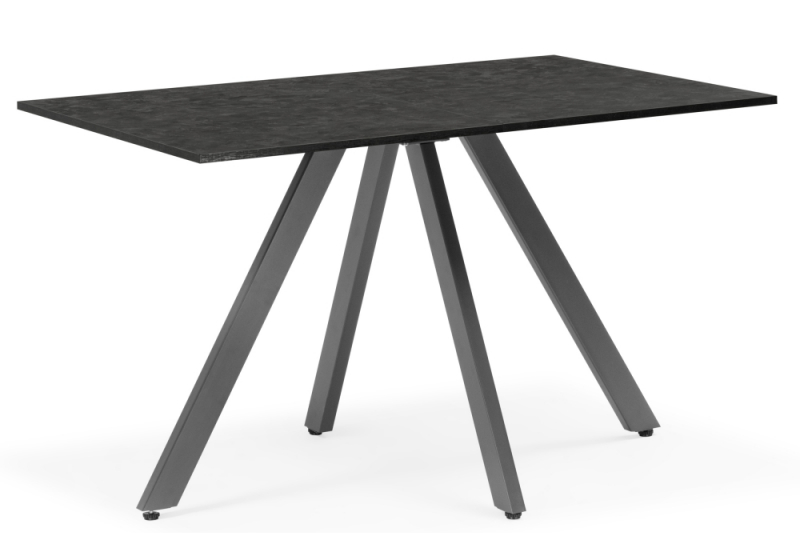 Стол деревянный Райн 116(160)x77 раздвижной малави / серый (77x77). 