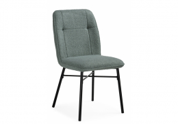 Стул на металлокаркасе Denis oliva / black (46x59x87)